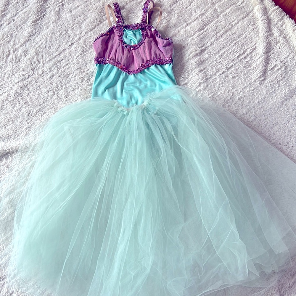 Sequined dance costume